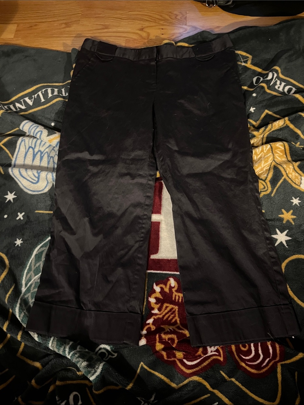 The Limited Black Cropped Dress Pants
